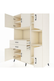 Kronos Dolap 9 Raflı 2 Çekmeceli 6 Kapaklı 132x59x195 Aytaşı-Aytaşı/Aytaşı