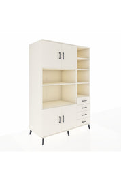 Kronos Dolap 9 Raflı 4 Çekmeceli 4 Kapaklı 132x59x195 Aytaşı-Aytaşı/Aytaşı