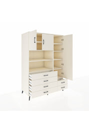 Kronos Dolap 9 Raflı 6 Çekmeceli 3 Kapaklı 132x59x195 Aytaşı-Aytaşı/Aytaşı