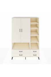 Kronos Dolap 10 Raflı 4 Çekmeceli 2 Kapaklı 132x59x195 Aytaşı-Aytaşı/Aytaşı