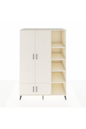 Kronos Dolap 6 Raflı 4 Kapaklı Tek Askılı 132x59x195 Aytaşı-Aytaşı/Aytaşı