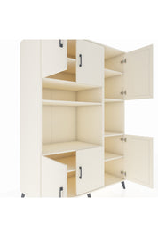 Kronos Dolap 9 Raflı 6 Kapaklı 132x59x195 Aytaşı-Aytaşı/Aytaşı