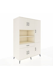 Kronos Dolap 10 Raflı Tek Çekmeceli 6 Kapaklı 132x59x195 Aytaşı-Aytaşı/Aytaşı