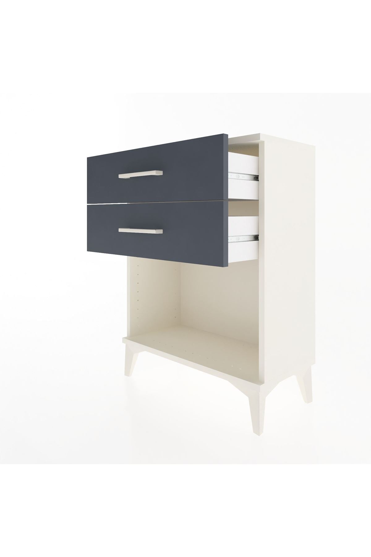 Arges Komodin 2 Çekmeceli 60x30x80 - S13M002V2A