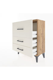 Arges Komodin 3 Çekmeceli 60x30x80 - S13M004V7A