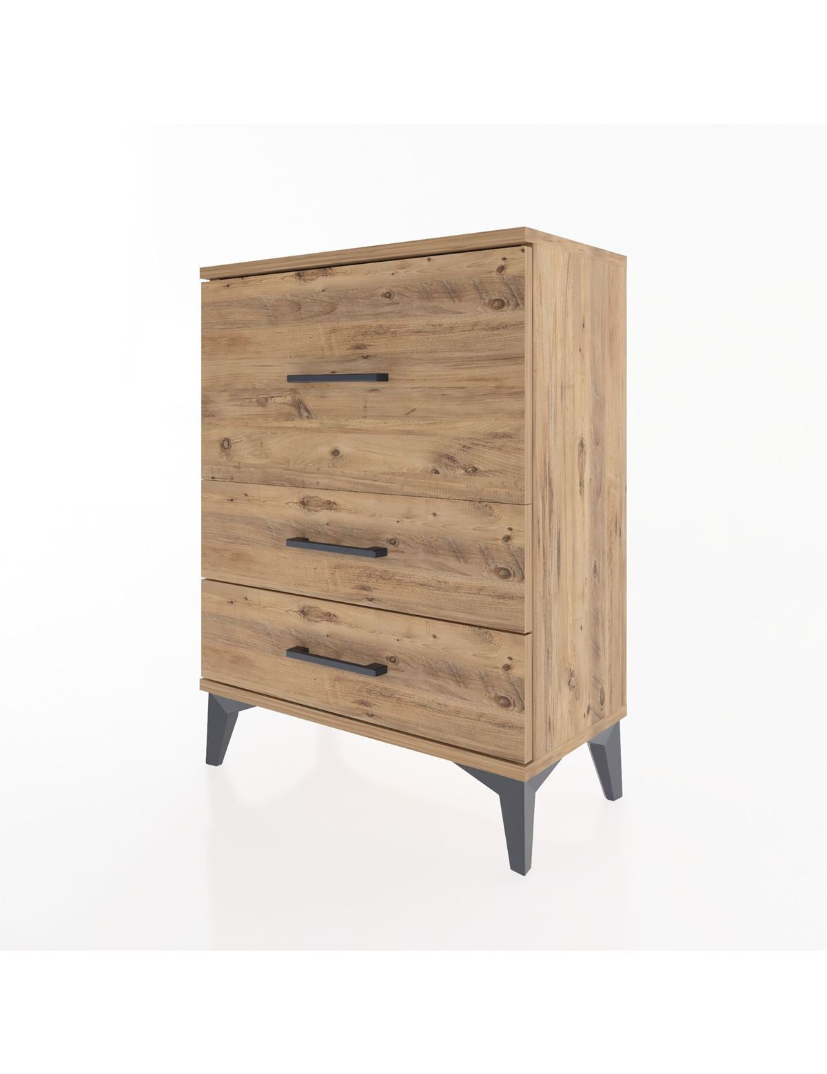 Arges Komodin 3 Çekmeceli 60x30x80 - S13M004V9A