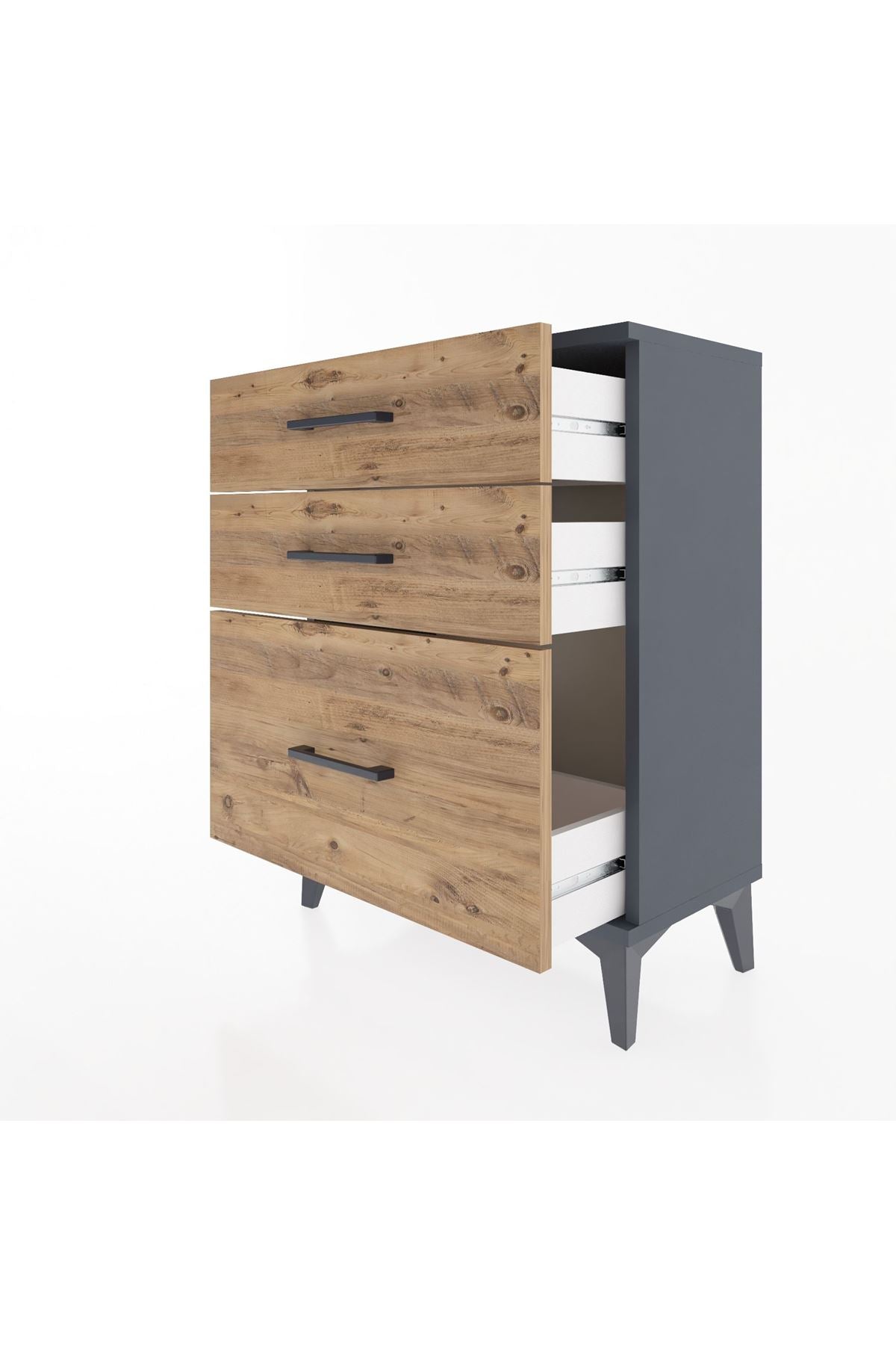 Arges Komodin 3 Çekmeceli 60x30x80 - S13M005V6A