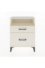 Arges Komodin Tek Raflı 2 Çekmeceli 60x30x80 - S13M006V1A