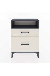 Arges Komodin Tek Raflı 2 Çekmeceli 60x30x80 - S13M006V4A