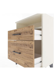Arges Komodin Tek Raflı 2 Çekmeceli 60x30x80 - S13M006V3A