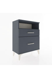 Arges Komodin Tek Raflı 2 Çekmeceli 60x30x80 - S13M006V5A