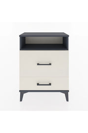 Arges Komodin Tek Raflı 2 Çekmeceli 60x30x80 - S13M007V4A