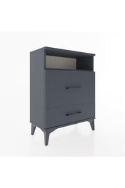 Arges Komodin Tek Raflı 2 Çekmeceli 60x30x80 - S13M007V5A