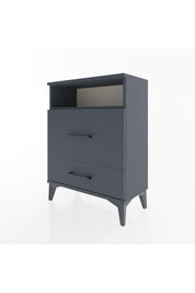 Arges Komodin Tek Raflı 2 Çekmeceli 60x30x80 - S13M007V5A