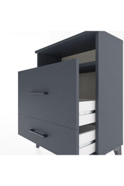 Arges Komodin Tek Raflı 2 Çekmeceli 60x30x80 - S13M007V5A