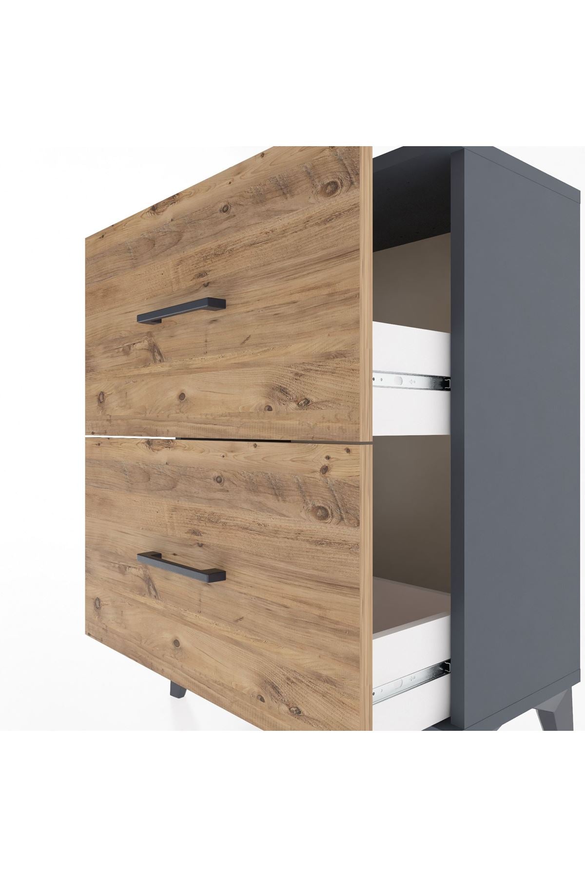Arges Komodin 2 Çekmeceli 60x30x80 - S13M009V6A
