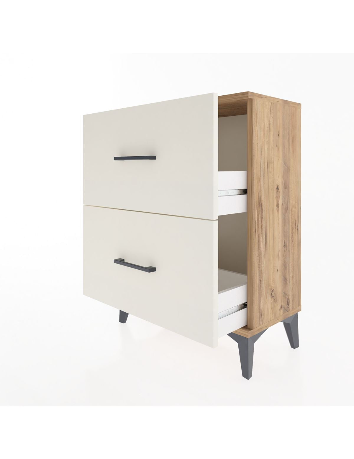 Arges Komodin 2 Çekmeceli 60x30x80 - S13M009V7A