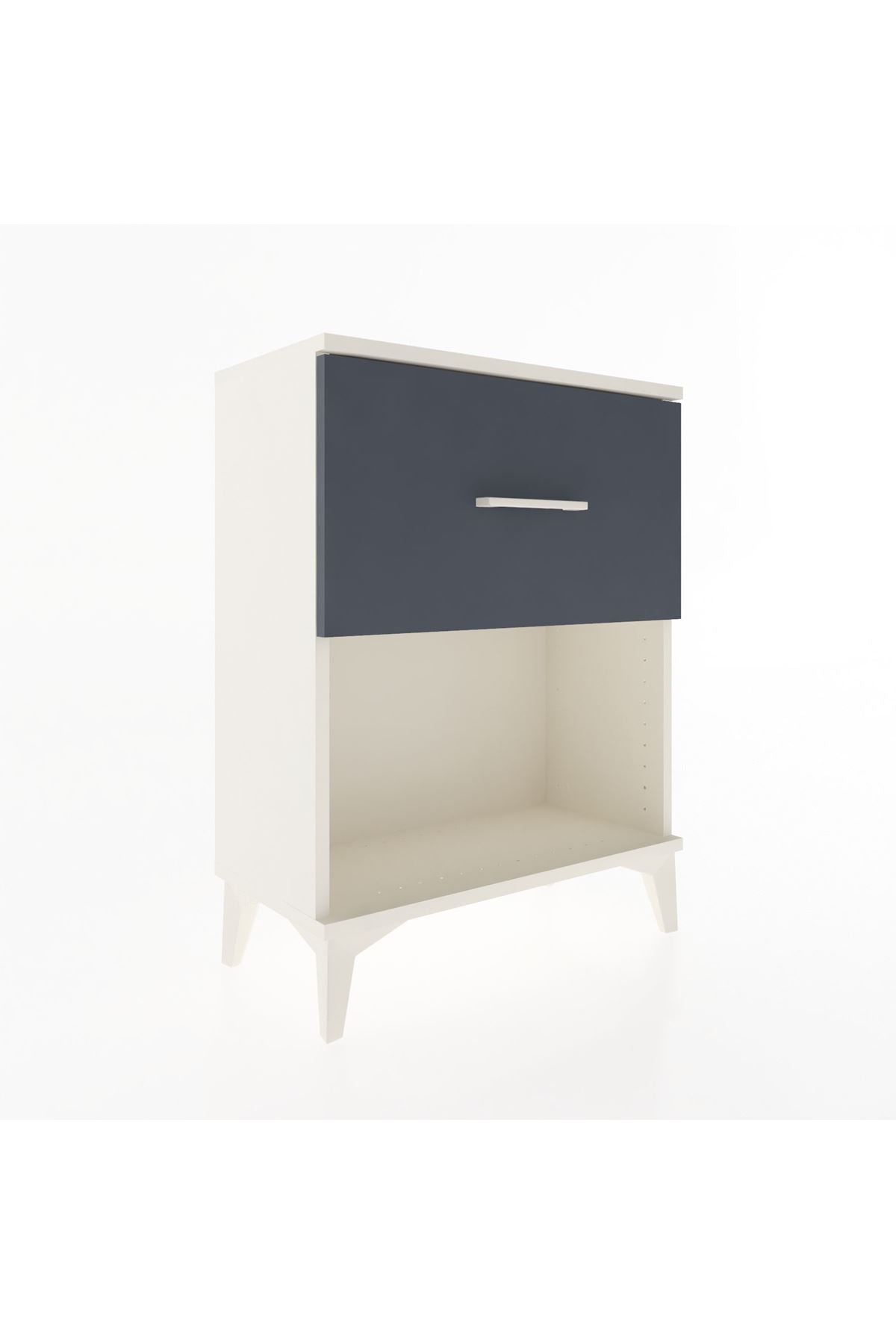 Arges Komodin Tek Çekmeceli 60x30x80 - S13M010V2A