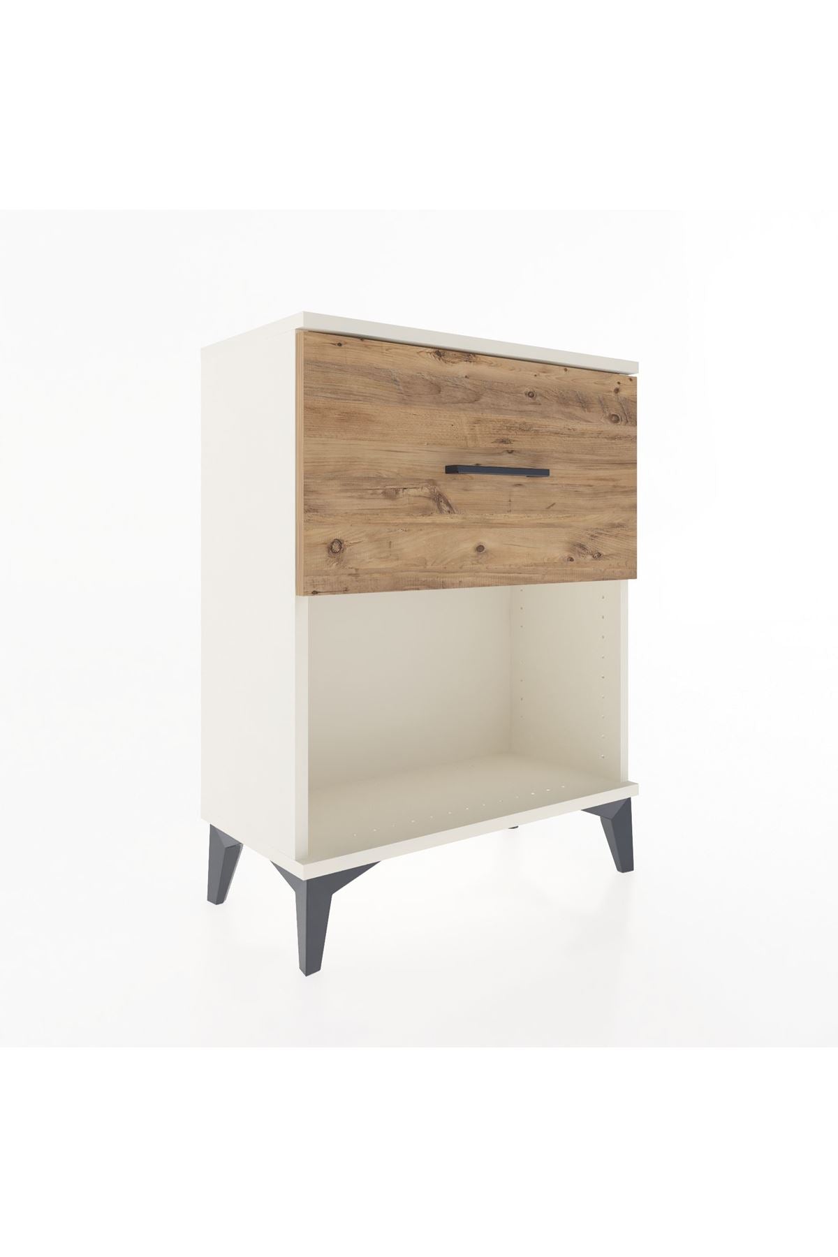 Arges Komodin Tek Çekmeceli 60x30x80 - S13M010V3A