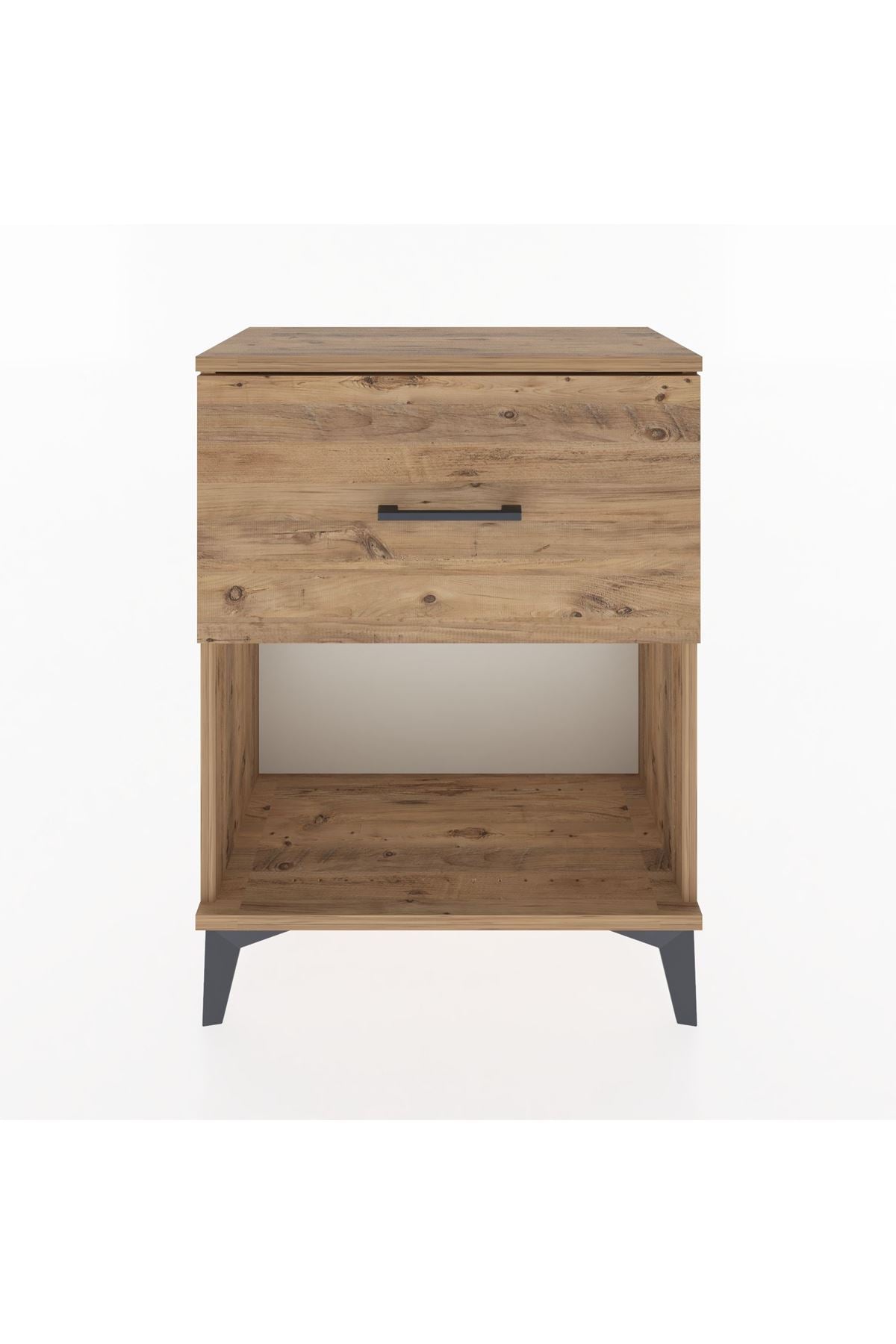 Arges Komodin Tek Çekmeceli 60x30x80 - S13M010V9A