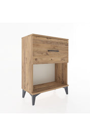 Arges Komodin Tek Çekmeceli 60x30x80 - S13M010V9A