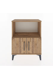 Arges Komodin 2 Raflı 2 Kapaklı 60x30x80 - S13M012V9A