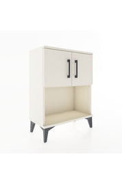 Arges Komodin 2 Raflı 2 Kapaklı 60x30x80 - S13M016V1A