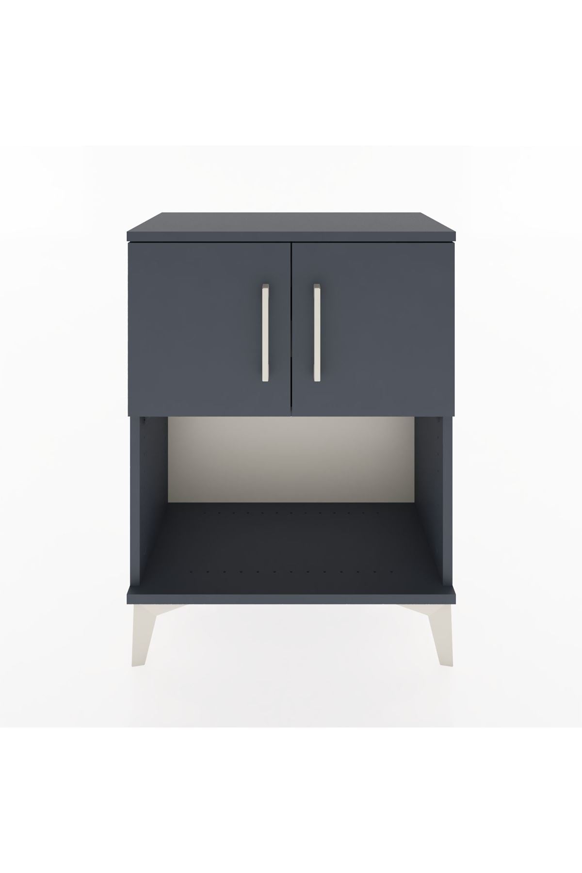 Arges Komodin 2 Raflı 2 Kapaklı 60x30x80 - S13M016V5A