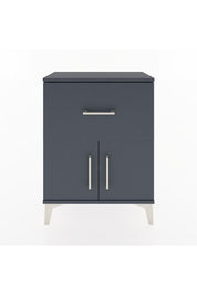 Arges Komodin Tek Raflı Tek Çekmeceli 2 Kapaklı 60x30x80 - S13M018V5A