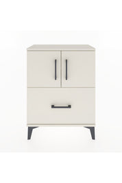 Arges Komodin 2 Raflı Tek Çekmeceli 2 Kapaklı 60x30x80 - S13M019V1A