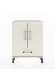 Arges Komodin 2 Raflı Tek Çekmeceli Tek Kapaklı 60x30x80 - S13M020V1A