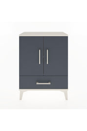 Arges Komodin 2 Raflı Tek Çekmeceli Tek Kapaklı 60x30x80 - S13M020V2A