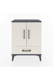 Arges Komodin 2 Raflı Tek Çekmeceli Tek Kapaklı 60x30x80 - S13M020V4A