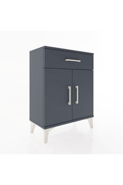 Arges Komodin Tek Raflı Tek Çekmeceli 2 Kapaklı 60x30x80 - S13M021V5A