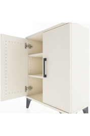 Arges Komodin 2 Raflı 2 Kapaklı 60x30x80 - S13M022V1A