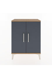 Arges Komodin 2 Raflı 2 Kapaklı 60x30x80 - S13M022V8A