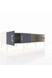 Kronos TV Ünitesi 2 Raflı 2 Kapaklı 176x59x51 Aytaşı-Antrasit/Antrasit