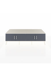 Kronos TV Ünitesi 2 Raflı 4 Kapaklı 176x59x51 Aytaşı-Antrasit/Aytaşı