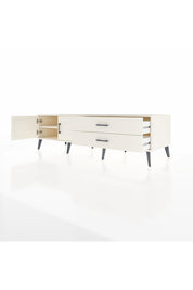 Kronos TV Ünitesi Tek Raflı 2 Çekmeceli 2 Kapaklı 176x59x51 Aytaşı-Aytaşı/Aytaşı