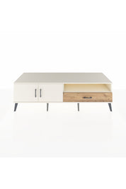 Kronos TV Ünitesi 2 Raflı Tek Çekmeceli 2 Kapaklı 176x59x51 Aytaşı-Aytaşı/Çam