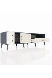 Kronos TV Ünitesi 2 Raflı Tek Çekmeceli 2 Kapaklı 176x59x51 Antrasit-Aytaşı/Aytaşı