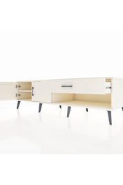 Kronos TV Ünitesi Tek Raflı Tek Çekmeceli 2 Kapaklı 176x59x51 Aytaşı-Aytaşı/Aytaşı