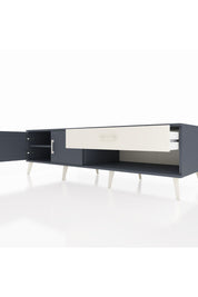 Kronos TV Ünitesi Tek Raflı Tek Çekmeceli 2 Kapaklı 176x59x51 Antrasit-Antrasit/Aytaşı