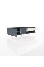 Kronos TV Ünitesi Tek Raflı Tek Çekmeceli 2 Kapaklı 176x59x51 Antrasit-Antrasit/Aytaşı