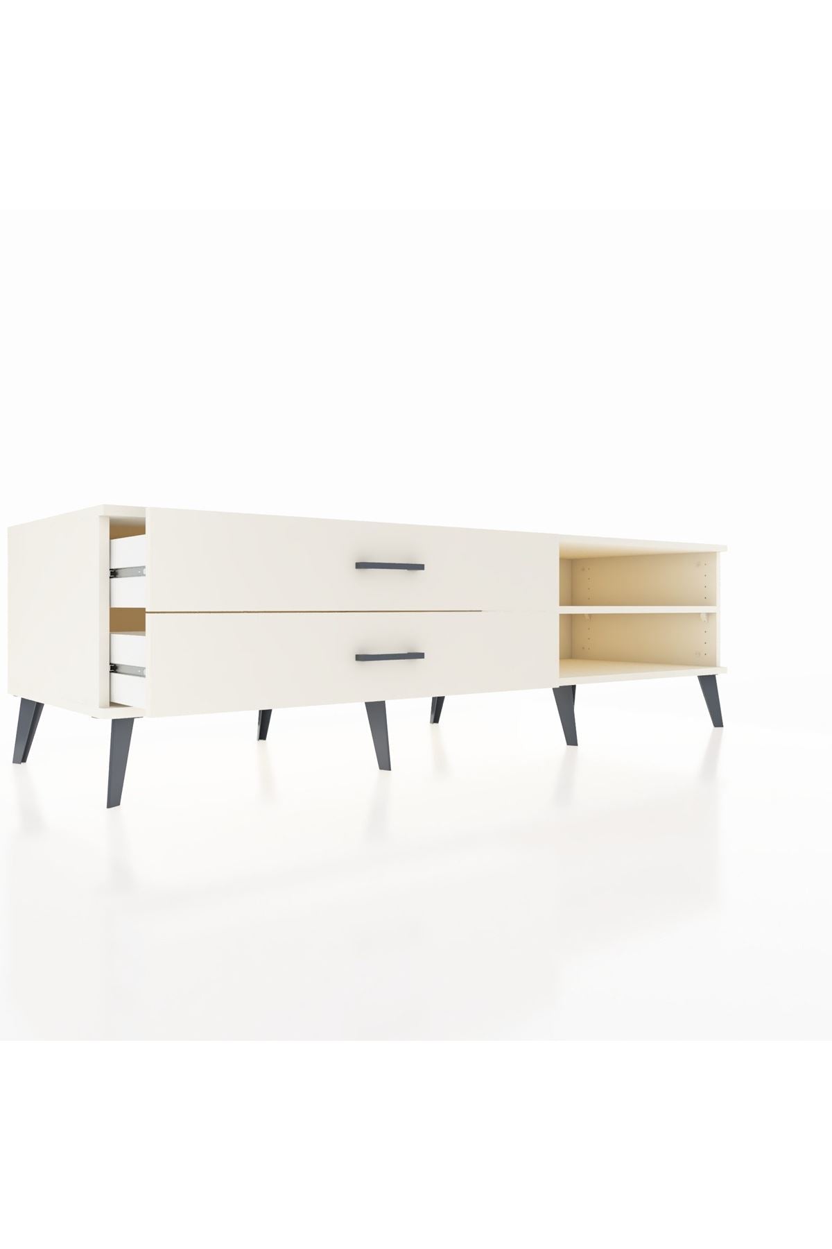 Kronos TV Ünitesi Tek Raflı 2 Çekmeceli  176x59x51 Aytaşı-Aytaşı/Aytaşı