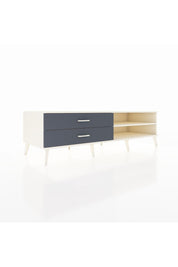 Kronos TV Ünitesi Tek Raflı 2 Çekmeceli  176x59x51 Aytaşı-Aytaşı/Antrasit