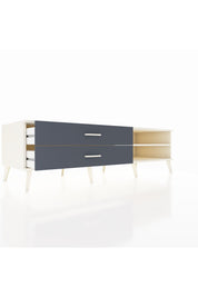 Kronos TV Ünitesi Tek Raflı 2 Çekmeceli  176x59x51 Aytaşı-Aytaşı/Antrasit