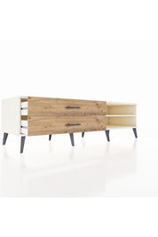 Kronos TV Ünitesi Tek Raflı 2 Çekmeceli  176x59x51 Aytaşı-Aytaşı/Çam