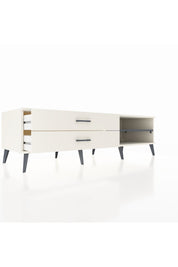 Kronos TV Ünitesi Tek Raflı 2 Çekmeceli  176x59x51 Aytaşı-Antrasit/Aytaşı