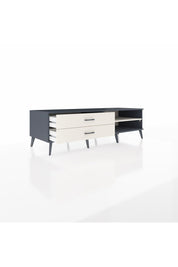 Kronos TV Ünitesi Tek Raflı 2 Çekmeceli  176x59x51 Antrasit-Aytaşı/Aytaşı